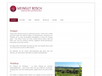 weingut-bosch.ch Webseite Vorschau