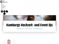 elb-deejays.de Webseite Vorschau