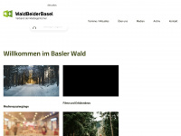 waldbeiderbasel.ch Webseite Vorschau