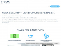 neox-security.com Webseite Vorschau