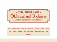 oldtimerland-bodensee.eu Webseite Vorschau