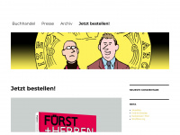 fuerstundherren.ch Webseite Vorschau