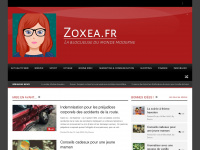 zoxea.fr Webseite Vorschau