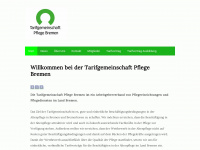 tarifgemeinschaft-pflege-bremen.de Webseite Vorschau