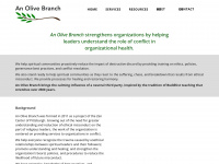 an-olive-branch.org Webseite Vorschau
