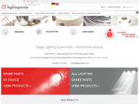 lightspares.com Webseite Vorschau