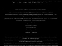 mainmusical.com Webseite Vorschau