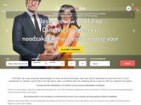 camp-online.nl Webseite Vorschau