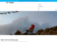 helinox.com Webseite Vorschau