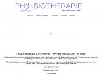 physiotherapie-wels.com Webseite Vorschau