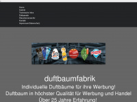 duftbaumfabrik.de Webseite Vorschau