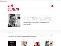 wimclaeys.be Webseite Vorschau