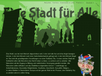 solidarity-city.eu Webseite Vorschau