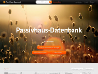 passivehouse-database.org Webseite Vorschau
