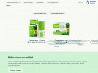 tantum-verde.de Webseite Vorschau