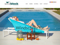 windblock.de Webseite Vorschau