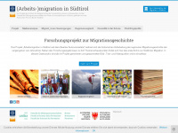 zeitgeschichte-suedtirolmigration.uibk.ac.at Webseite Vorschau