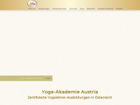 yogaakademieaustria.com Webseite Vorschau