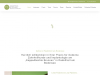zahnarzt-in-radolfzell.de Webseite Vorschau