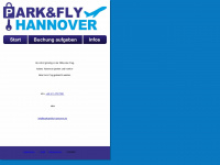 parkandfly-hannover.de Webseite Vorschau