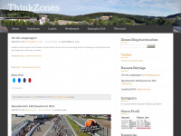 thinkzones.wordpress.com Webseite Vorschau