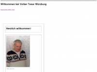 volker-tesar.de Webseite Vorschau