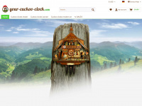 your-cuckoo-clock.com Webseite Vorschau