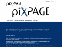 pixpage.ch Webseite Vorschau