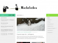 wackelzebra.de Webseite Vorschau
