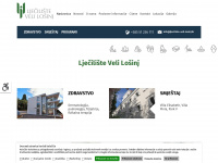 ljeciliste-veli-losinj.hr Webseite Vorschau
