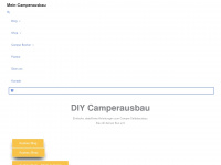 mein-camperausbau.de Webseite Vorschau