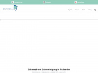 kelemen-zahnarzt.ch Webseite Vorschau
