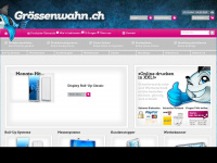 groessenwahn.ch Webseite Vorschau