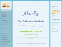 na-ra.de Webseite Vorschau