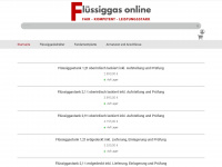 flüssiggasonline-shop.de Webseite Vorschau