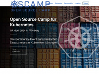 opensourcecamp.de Webseite Vorschau