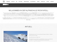 alpinschulerocknroll.at Webseite Vorschau