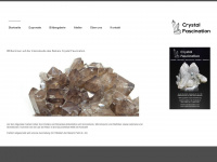 crystal-fascination.com Webseite Vorschau