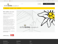 edelweiss-couverts.ch Webseite Vorschau