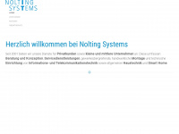 nolting-systems.de Webseite Vorschau