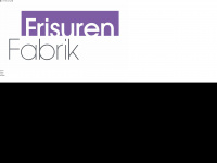 frisurenfabrik.ch Webseite Vorschau