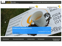 phikon.de Webseite Vorschau