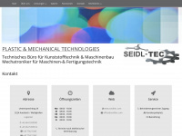 seidltec.com Webseite Vorschau