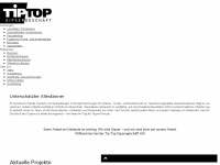 tiptop-gipser.ch Webseite Vorschau