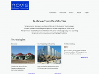 novis.me Webseite Vorschau