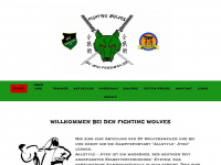 fighting-wolves.de Webseite Vorschau