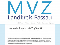 mvz-passauland.de Webseite Vorschau