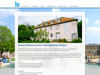 ib-jugendgaestehaus-stuttgart.de Webseite Vorschau