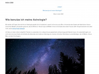 astro2020.ch Webseite Vorschau