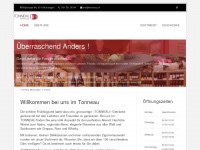 tonneau.ch Webseite Vorschau